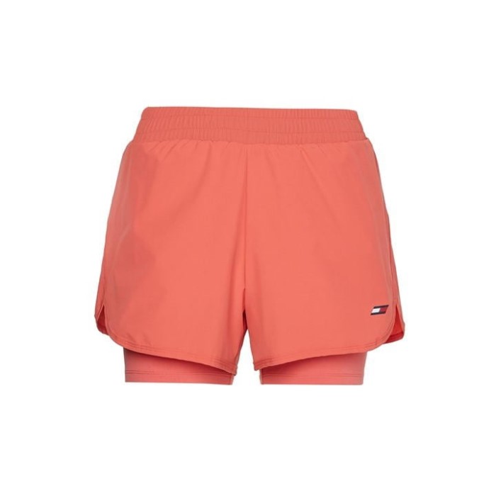 2-i-1 Shorts Tommy Hilfiger Norge Crystal Coral