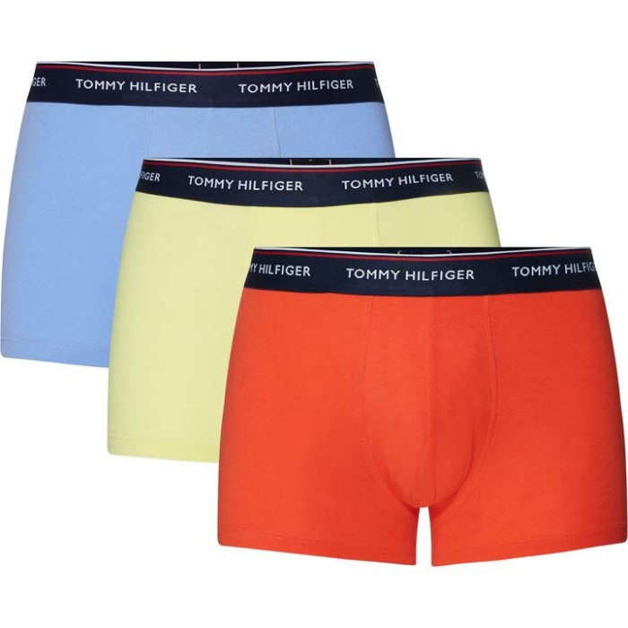 3 Pakke Premium Essential Trunks 0wk Corn Blue Tommy Hilfiger Norge
