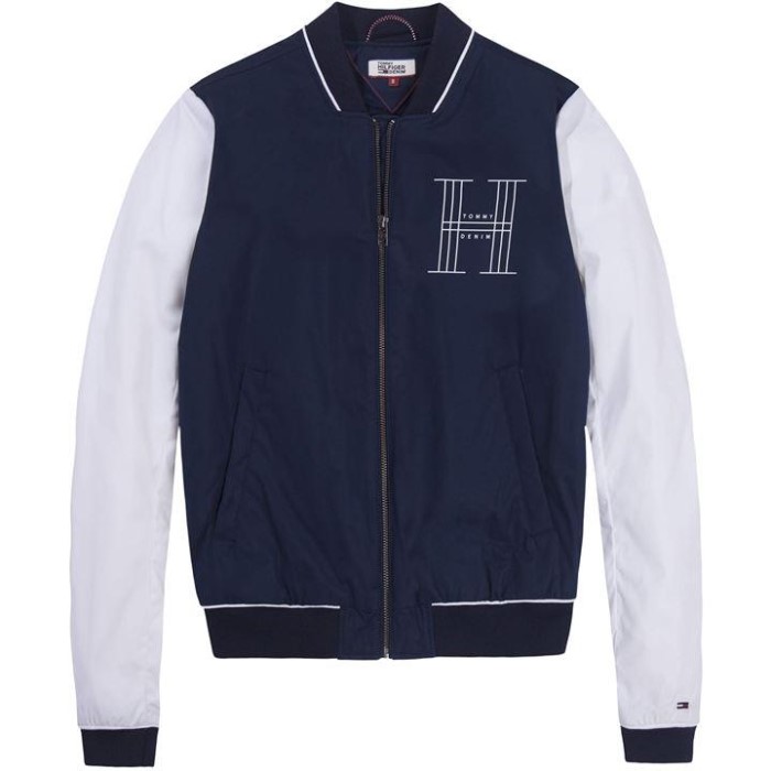 Bomberjakke Marine Tommy Hilfiger Norge