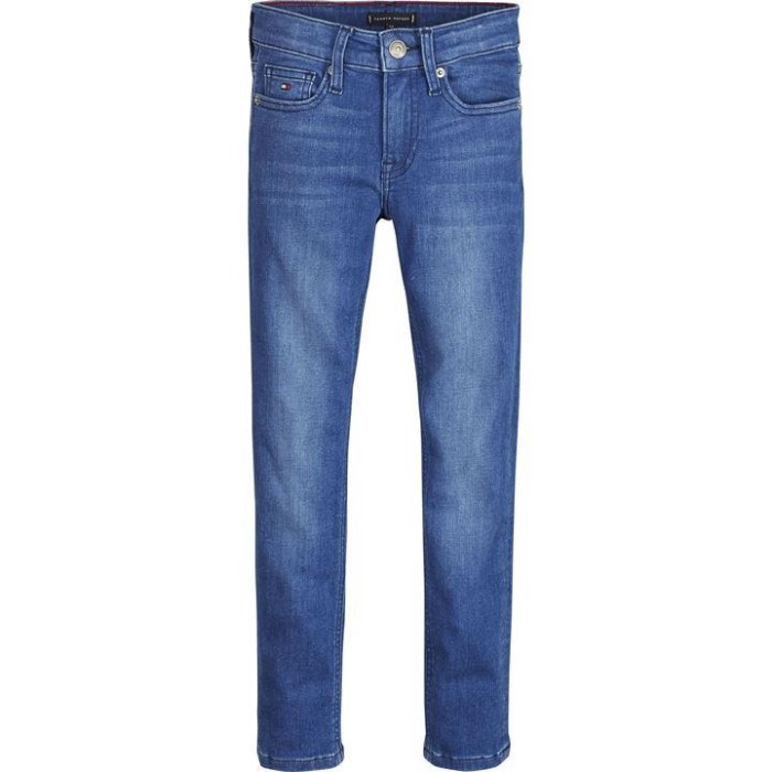 Gutter Skinny Fit Simon Jeans Tommy Hilfiger Norge Denim Mellomvask