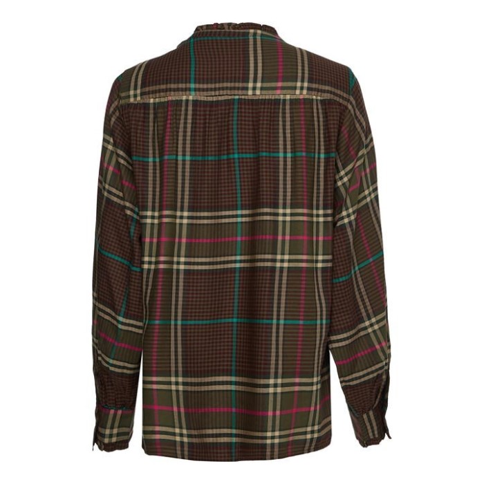 Rutete Flanellbluse Ls Tommy Hilfiger Norge Stor Rutete