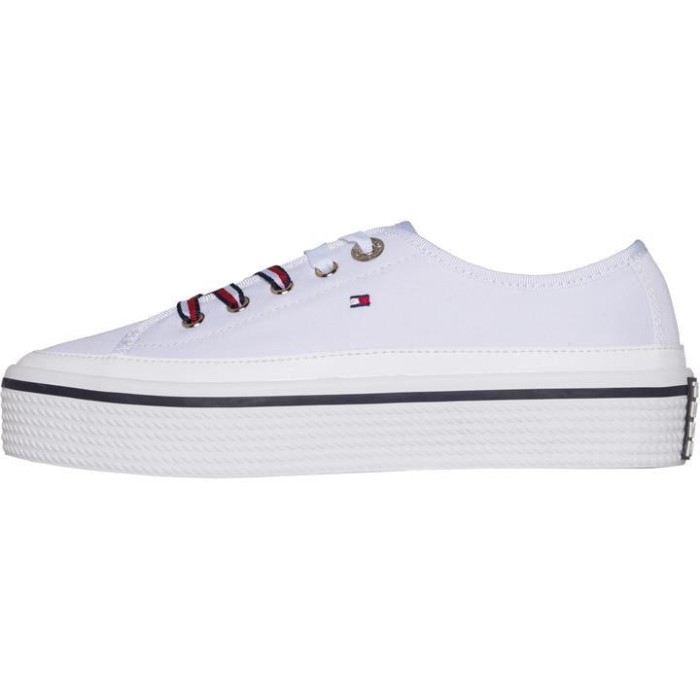 Corp Flatform Trenere Hvit 100 Tommy Hilfiger Norge