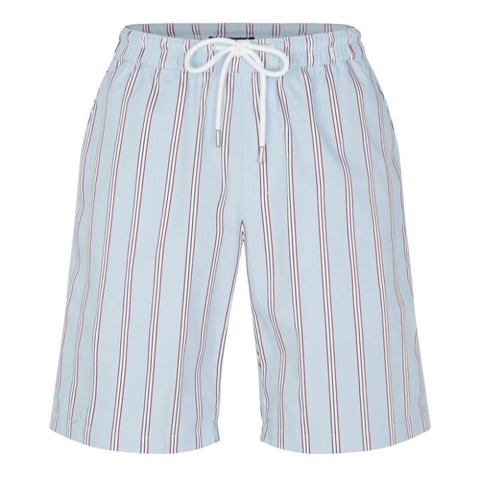 Snøring Stripe Shorts Multi 0a4 Tommy Hilfiger Norge