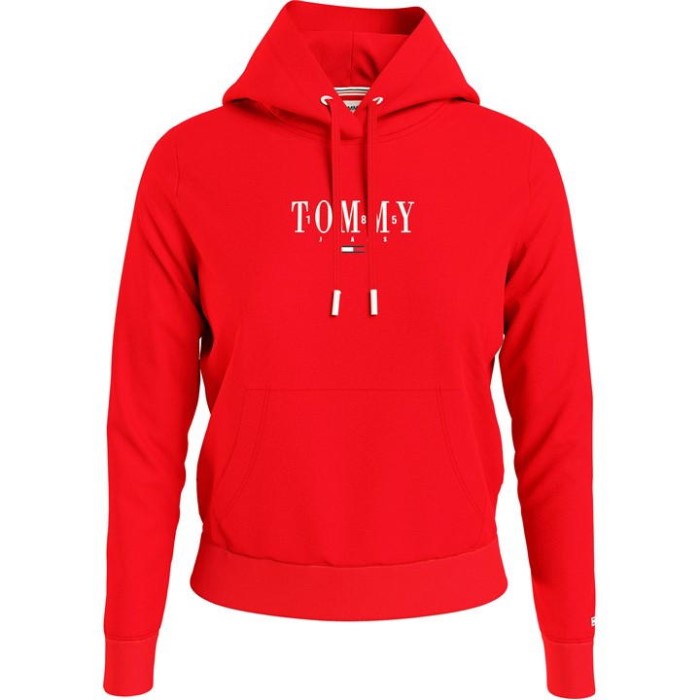 Essential Logo Hettegenser Tommy Hilfiger Norge Deep Crimson