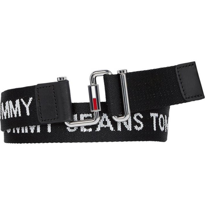 Essential Webbing Belte Tommy Hilfiger Norge Svart