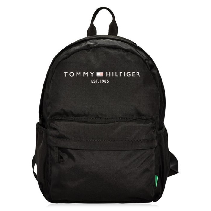 Nødvendig Ryggsekk Svart Bds Tommy Hilfiger Norge