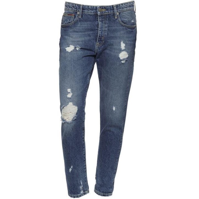 High Rise Slim Izzy Jeans Tommy Hilfiger Norge Mellomblå