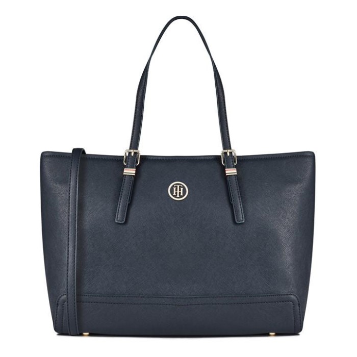 Honning Medium Tote Bag Tommy Hilfiger Norge Blå