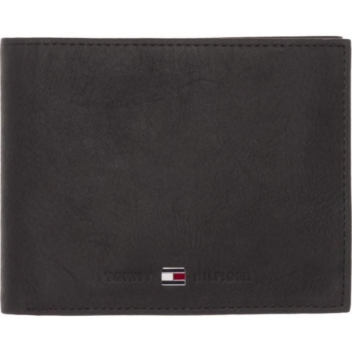 Johnson Trifold Lommebok Tommy Hilfiger Norge Svart