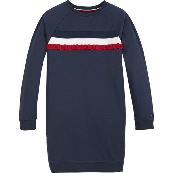 Junior Volanger Minikjole Tommy Hilfiger Norge C87 Twinavy