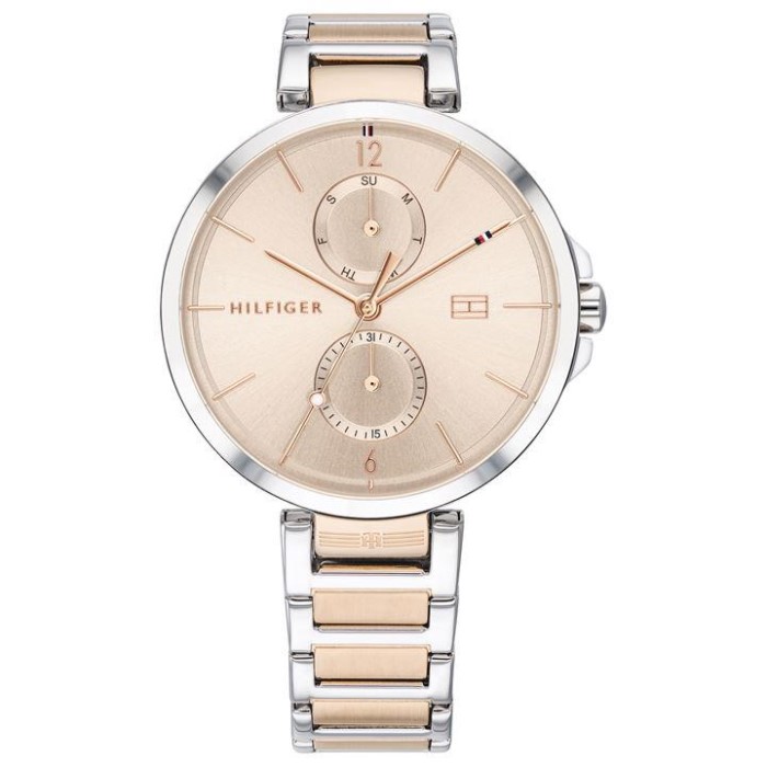 Dame Gull Sunray Tofarget Klokke Tommy Hilfiger Norge Rose/sølv