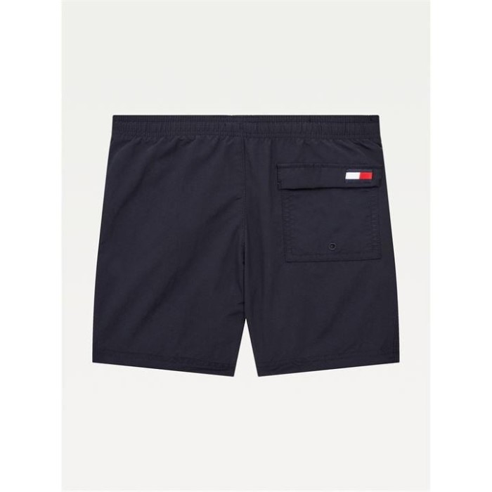 Stort Flagg Badeshorts Tommy Hilfiger Norge Navy Dw5