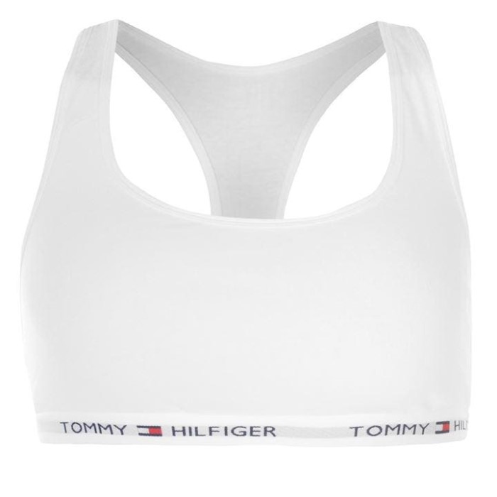 Logo Band Bralette Tommy Hilfiger Norge Hvit