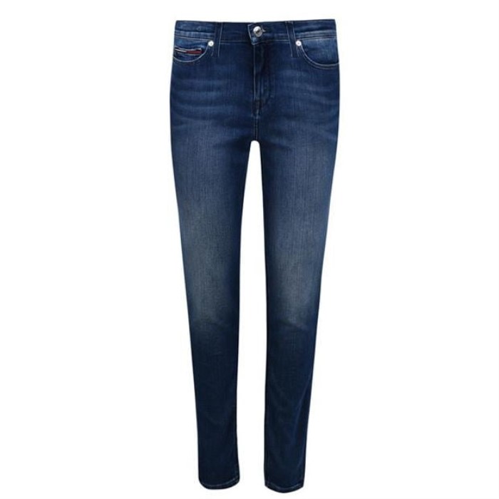 Mid Rise Nora Jeans Niceville Blå Tommy Hilfiger Norge