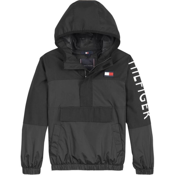 Annen Vattert Jakke Svart Tommy Hilfiger Norge