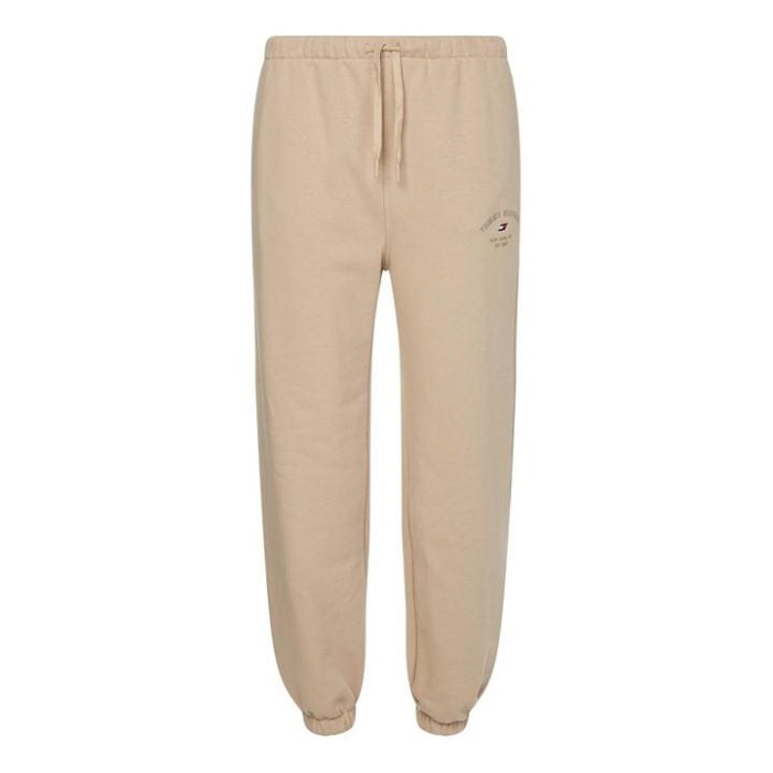 Avslappet Varsity Joggebukse Tommy Hilfiger Norge Beige