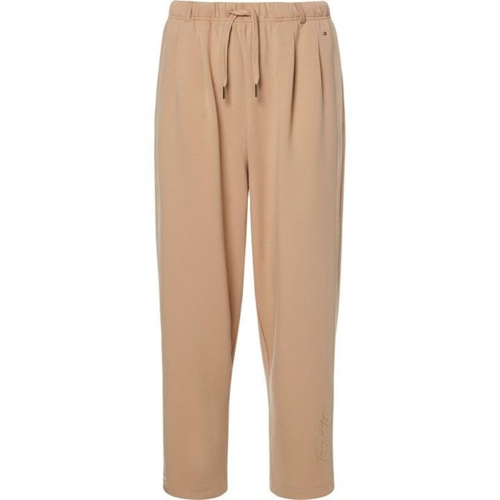 Avslappet Crepebukse Tommy Hilfiger Norge Crepe Abt