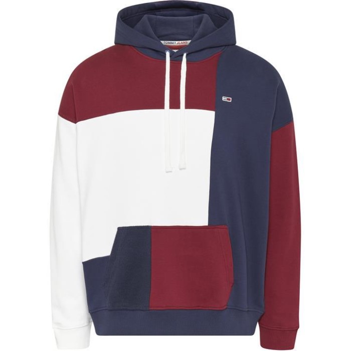 Omvendt Fargeblokk Oth Hettegenser Multi C87 Tommy Hilfiger Norge