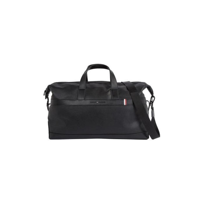 Th Central Duffle Svart Tommy Hilfiger Norge