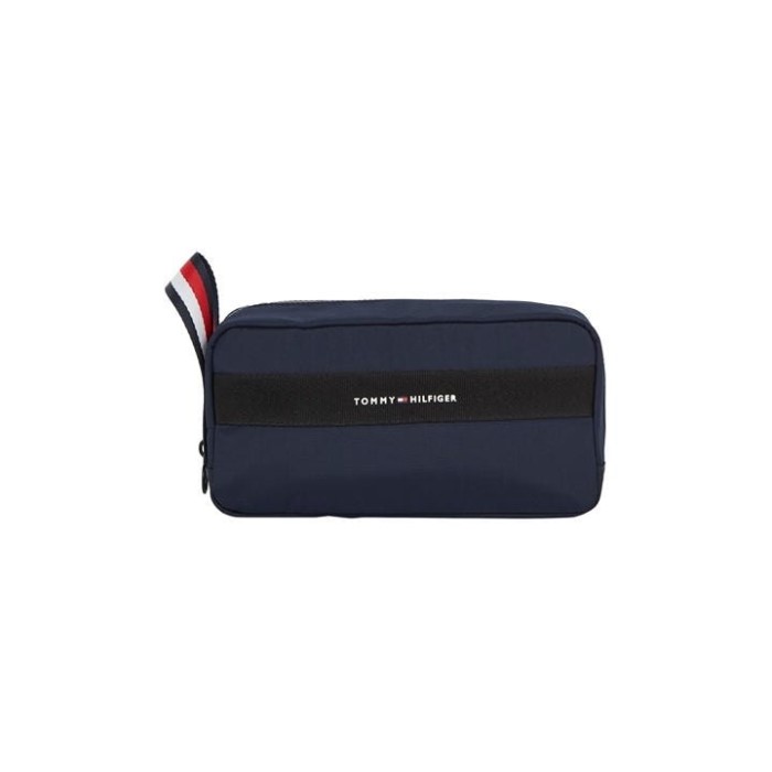 Th Horizon Washbag Space Blå Tommy Hilfiger Norge