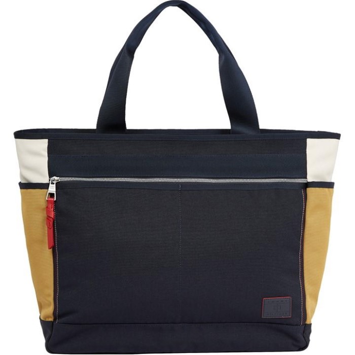 Th Surplus Tote Tommy Hilfiger Norge Marine Gul 0gy