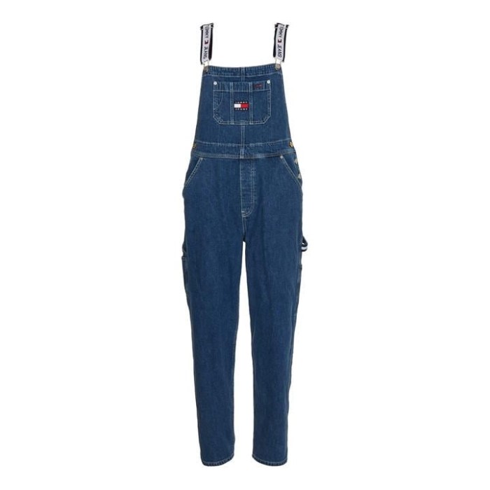 Tjw Denim Dungaree Cf8021 Tommy Hilfiger Norge Denim Mørk