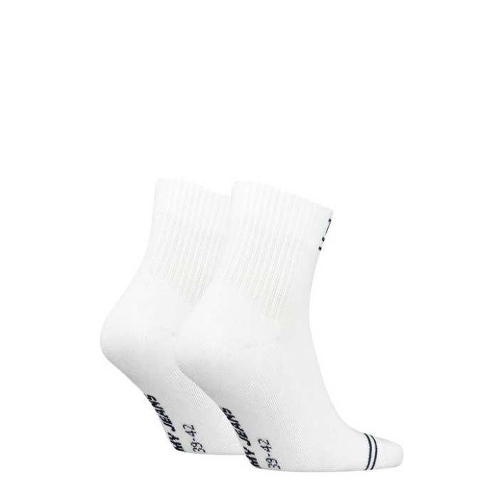 Tommy Bodywear Tj Quarter 2 Pack Sokker Tommy Hilfiger Norge Hvit