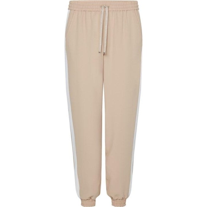 Tommy Hilfiger Norge Beige 0ad Fluid Twill Jogger Colorb Pant