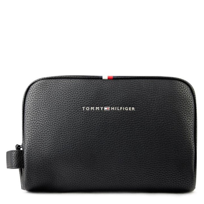 Tommy Hilfiger Norge Svart Bds Essential Pu Vaskepose