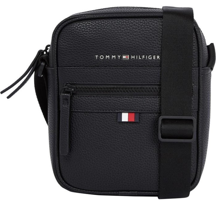 Tommy Hilfiger Norge Black Bds Essential Pu Mini Reporter Bag