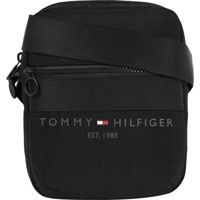 Tommy Hilfiger Norge Svart Bds Etablert Mini Reporterveske