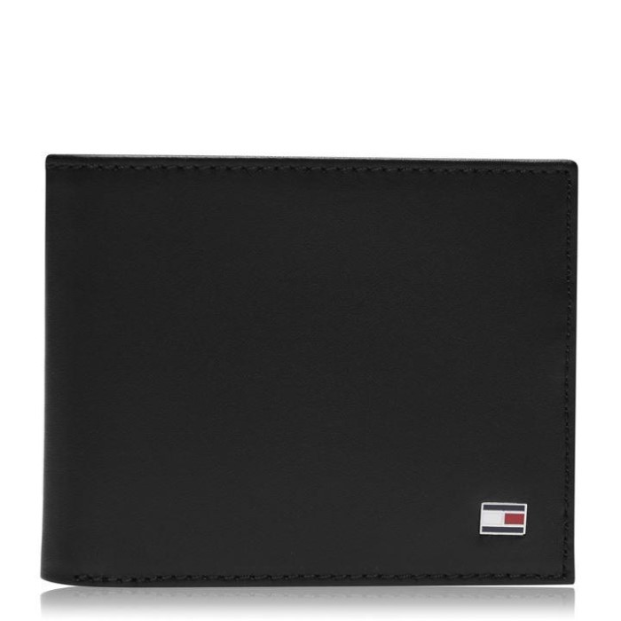Tommy Hilfiger Norge Svart Eton Bifold Lommebok