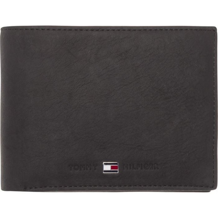 Tommy Hilfiger Norge Svart Johnson Klaff Myntlomme Lommebok