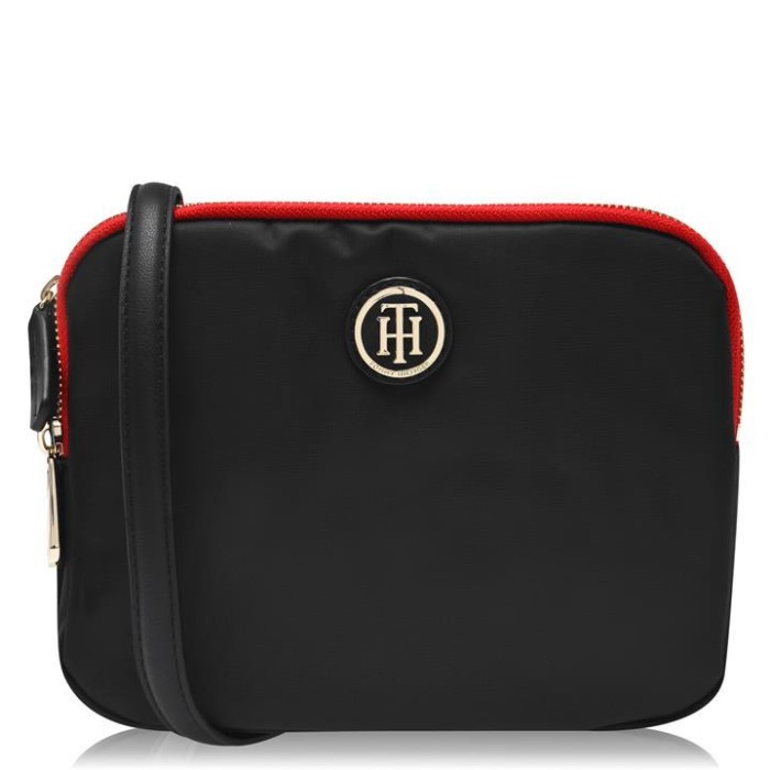 Tommy Hilfiger Norge Svart Valmue Crossover Bag