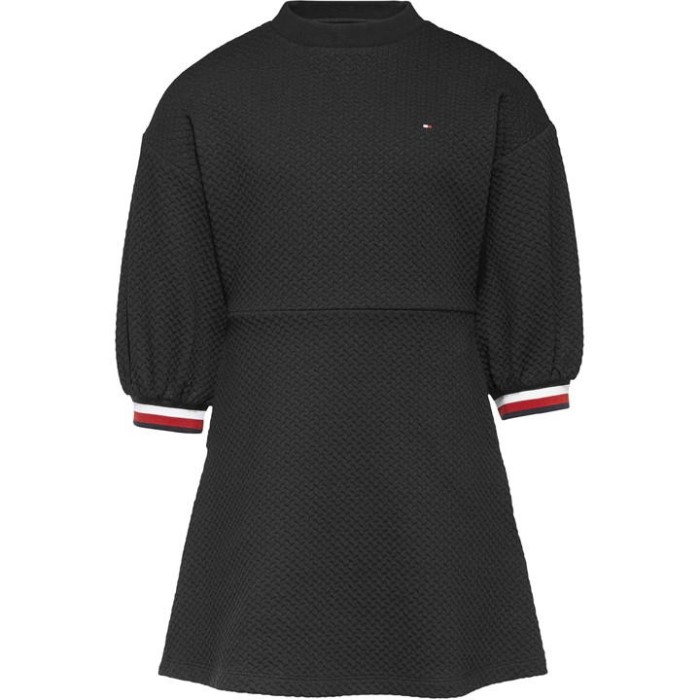 Tommy Hilfiger Norge Svart Tommy Jaq Knitd Drs In99