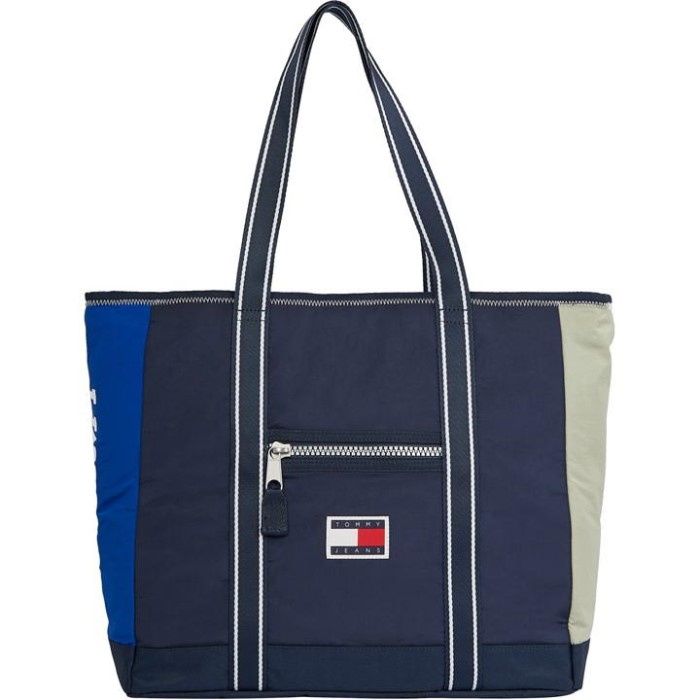 Tommy Hilfiger Norge Cobalt 0gy Tjm College Varsity Tote