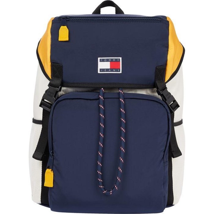 Tommy Hilfiger Norge Colorblock 0gy Tjm Travel Flap Ryggsekk