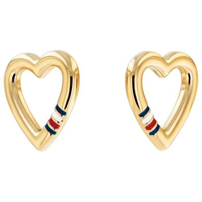 Tommy Hilfiger Norge Hjerte øredobber Tommy Hilfiger Norge Gull