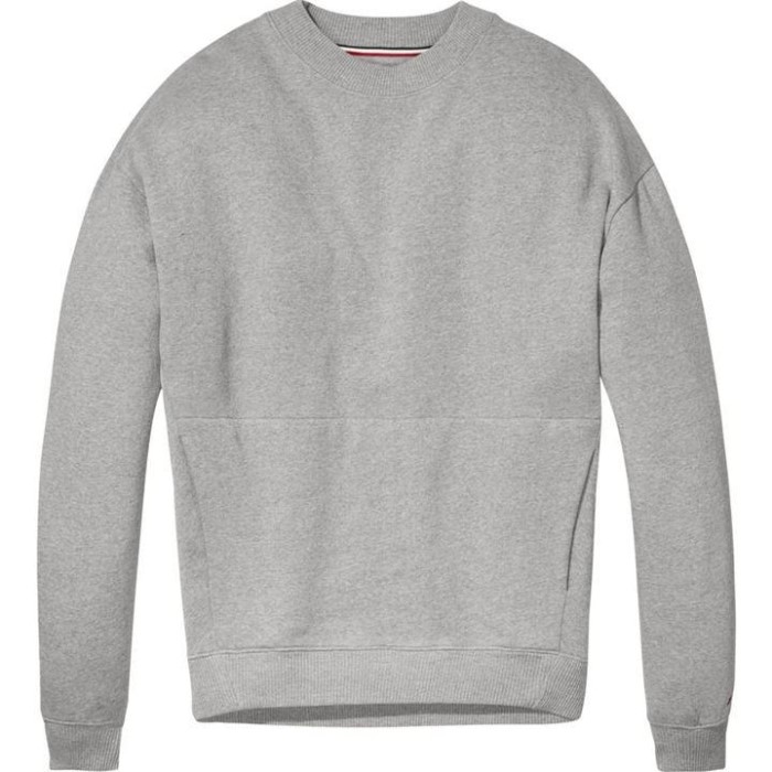 Tommy Hilfiger Norge Lys Grå Tommy Jeans Oversized Sweatshirt