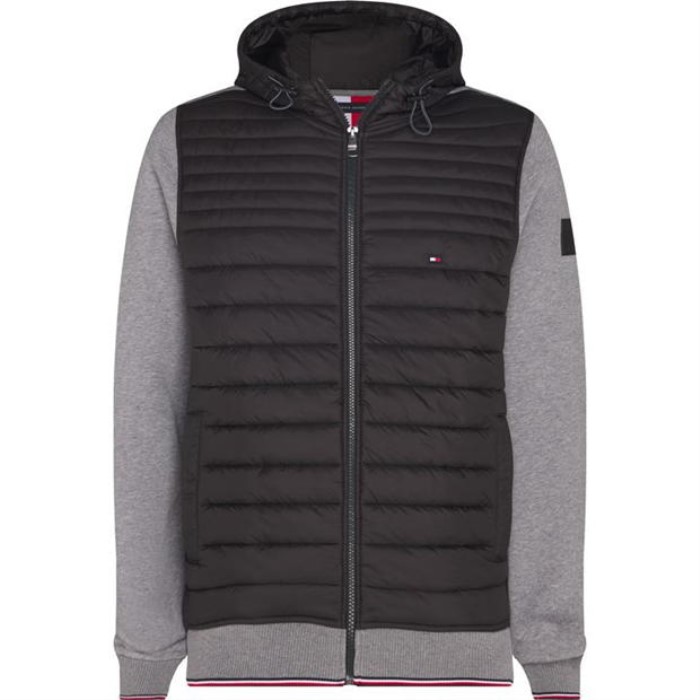 Tommy Hilfiger Norge Blandet Hettegenser Mørkegrå Tommy Hilfiger Norge