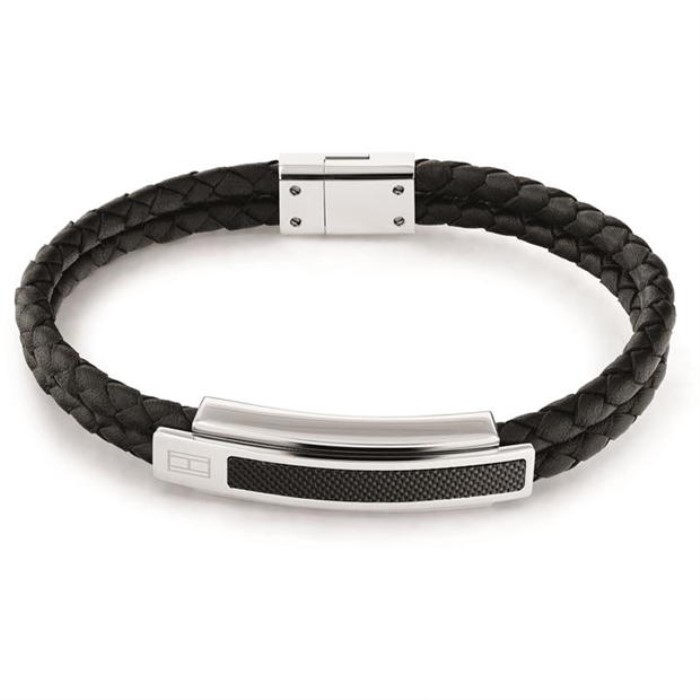 Tommy Hilfiger Norge Pique Armbånd Svart Tommy Hilfiger Norge