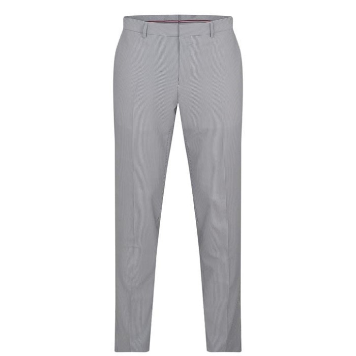 Tommy Hilfiger Norge Seersucker Bukser Herre Blå Tommy Hilfiger Norge