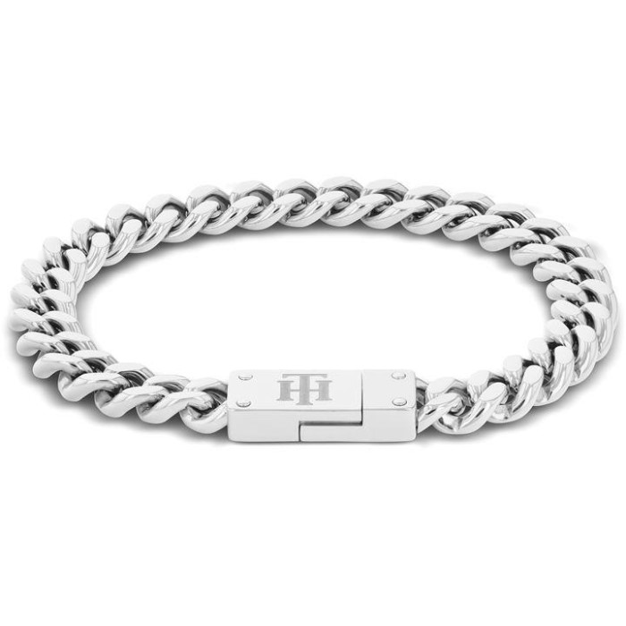 Tommy Hilfiger Norge Sølv Herrer Tommy Hilfiger Norge Armbånd I Rustfritt Stål