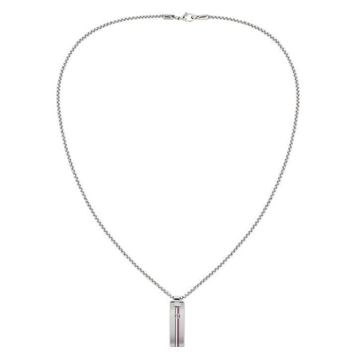 Tommy Hilfiger Norge Skinny Dog ​​tag Armbånd Sølv Tommy Hilfiger Norge