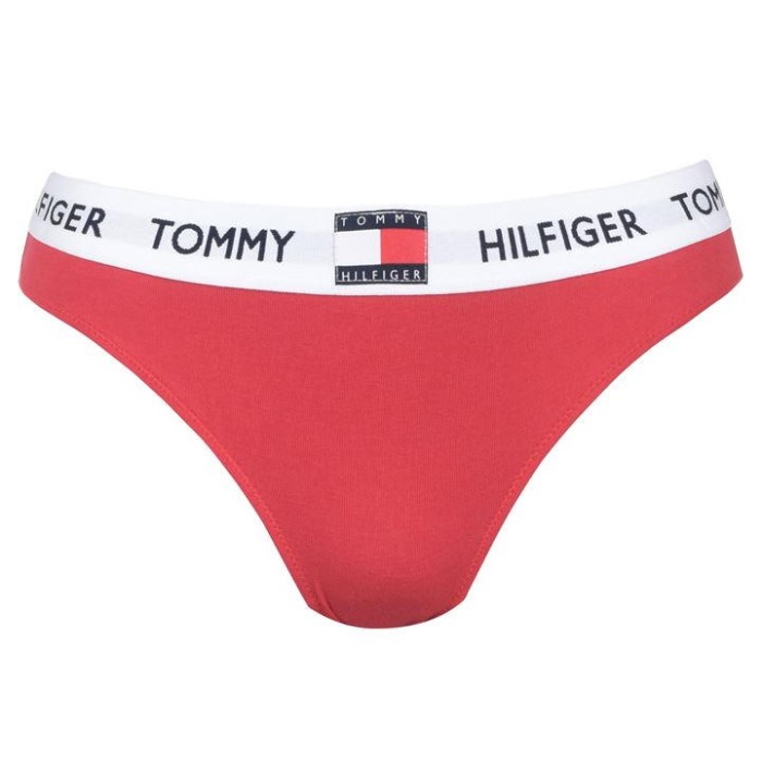 Tommy Hilfiger Norge Tango Rød Xcn 85 Bikini-truse I Bomull