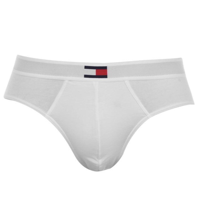 Tommy Hilfiger Norge Hvit Big Flag Truser