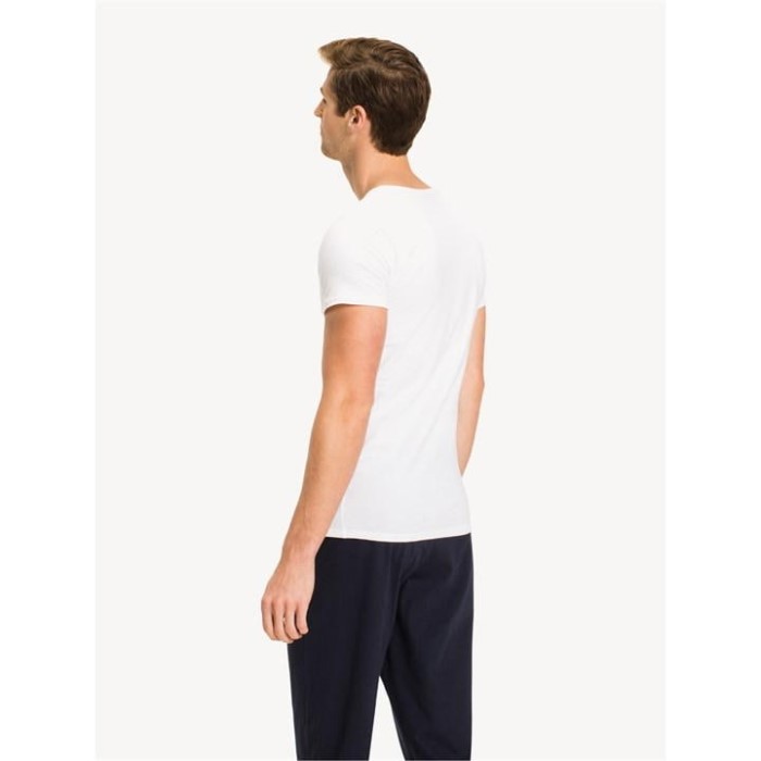 Tommy Hilfiger Norge Hvit Stretch Vn Tee Ss 3pack